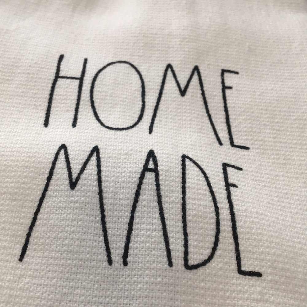 Rae Dunn Kitchen Towels BAKE and HOME MADE NWT - Picture 7 of 7